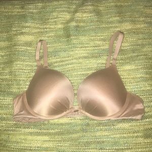VS Tan Plunge Bra in 38B